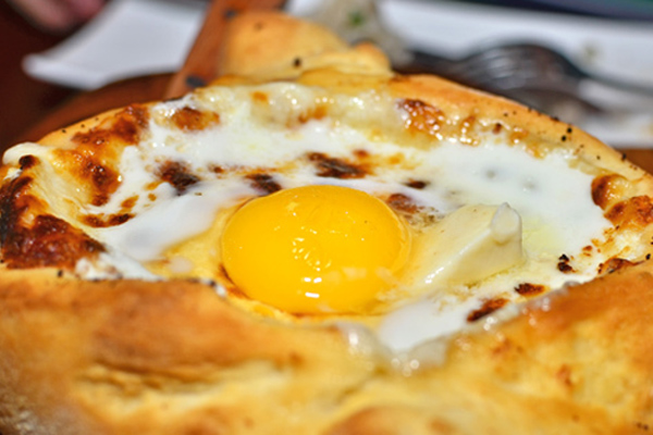 Khachapuri Comida tipica de Georgia cocina georgiana 