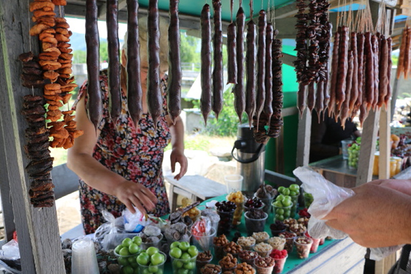 alfabeto georgiano, en Kakheti