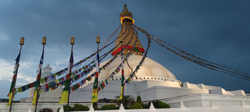 consejos para viajar a nepal pagoda de Kathmandu