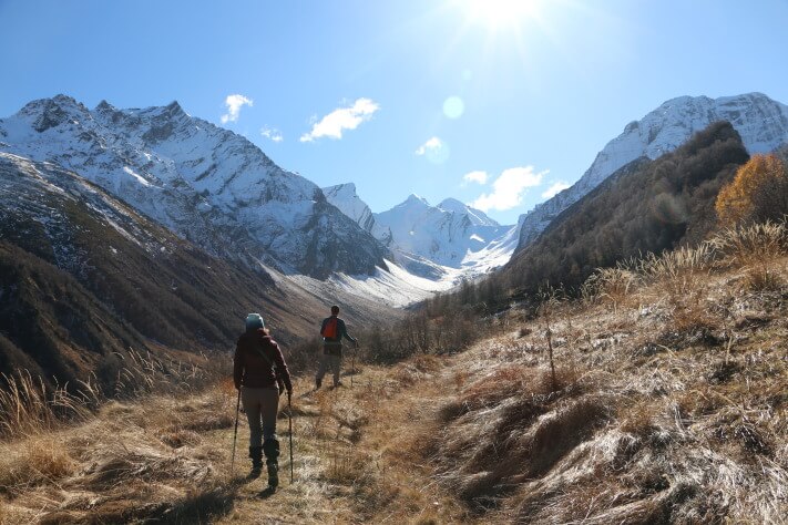 trekking en Caucaso, Racha  Georgia , Udziro, Chiora y bubba Glaciar