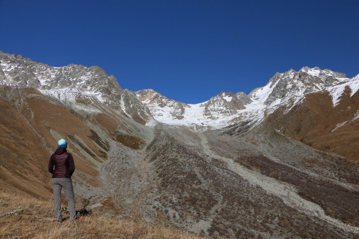 trekking en Caucaso, Racha  Georgia , Udziro, Chiora y bubba Glaciar