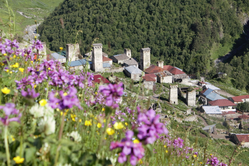 alfabeto georgiano, en Usghuli 