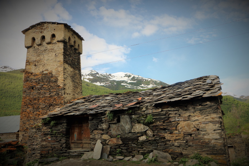 trekking en Georgia, Usghuli, Mestia Svaneti